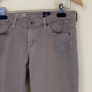 AG Adriano Goldschmied The Stilt Grey Cigarette Leg Jeans 27R Stretch